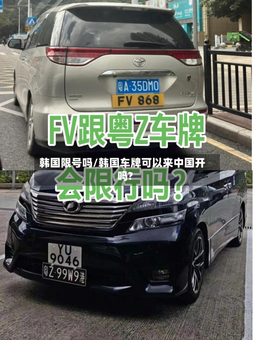 韩国限号吗/韩国车牌可以来中国开吗?