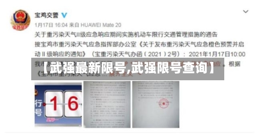 【武强最新限号,武强限号查询】