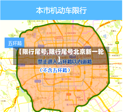 【限行尾号,限行尾号北京新一轮】-第2张图片