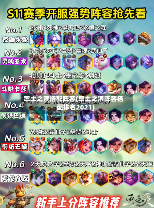 率土之滨搭配阵容(率土之滨阵容搭配排名2021)-第3张图片