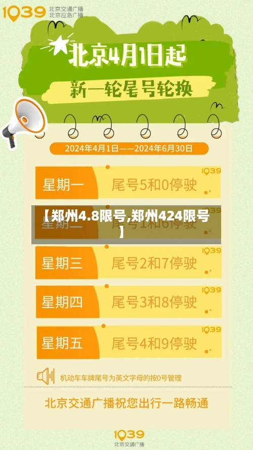 【郑州4.8限号,郑州424限号】-第3张图片