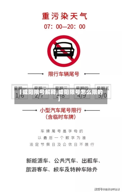 【咸阳限号解释,咸阳限号怎么限的】-第3张图片