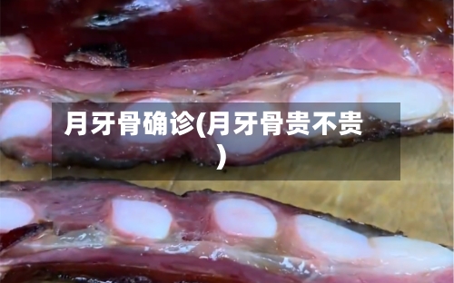 月牙骨确诊(月牙骨贵不贵)