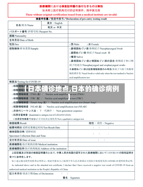 【日本确诊地点,日本的确诊病例】-第3张图片