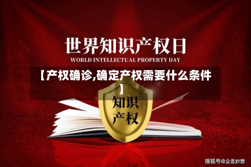 【产权确诊,确定产权需要什么条件】