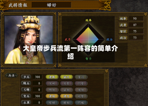 大皇帝步兵流第一阵容的简单介绍-第2张图片