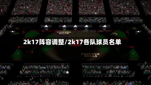 2k17阵容调整/2k17各队球员名单