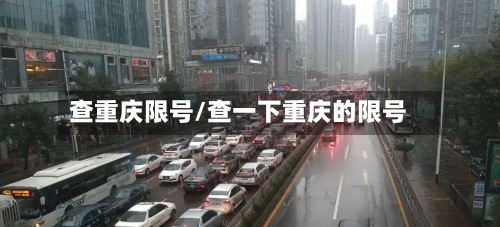 查重庆限号/查一下重庆的限号-第2张图片