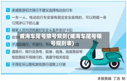威海车尾号限号规则(威海车尾号限号规则表)-第3张图片