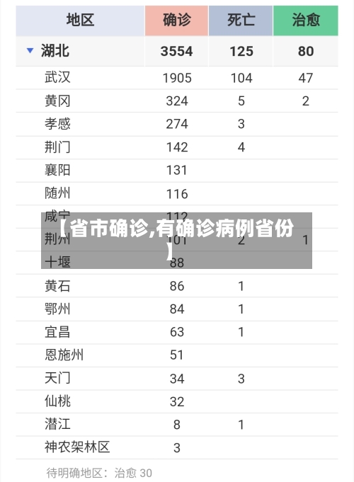 【省市确诊,有确诊病例省份】