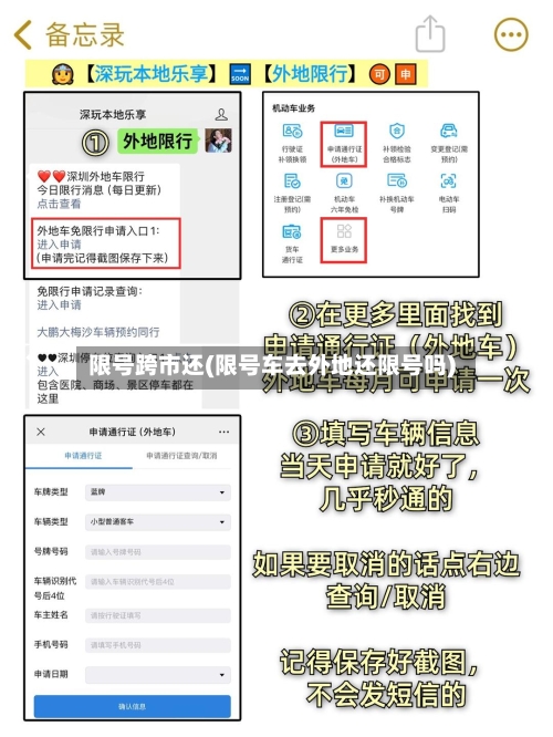 限号跨市还(限号车去外地还限号吗)-第2张图片