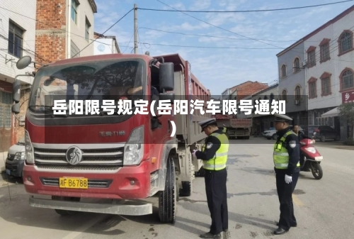 岳阳限号规定(岳阳汽车限号通知)-第2张图片