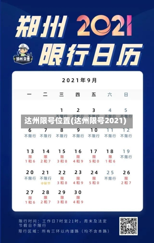 达州限号位置(达州限号2021)-第3张图片