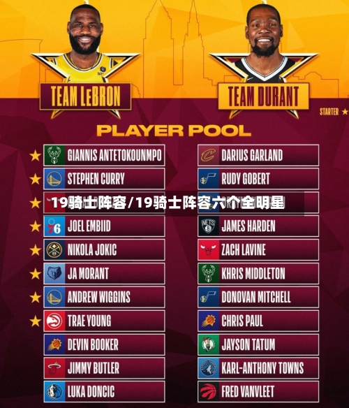 19骑士阵容/19骑士阵容六个全明星