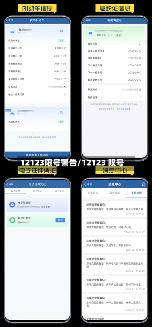 12123限号警告/12123 限号-第3张图片