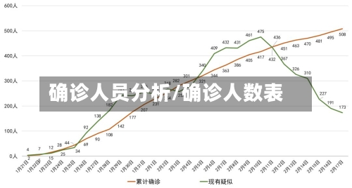 确诊人员分析/确诊人数表