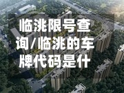 临洮限号查询/临洮的车牌代码是什么-第3张图片