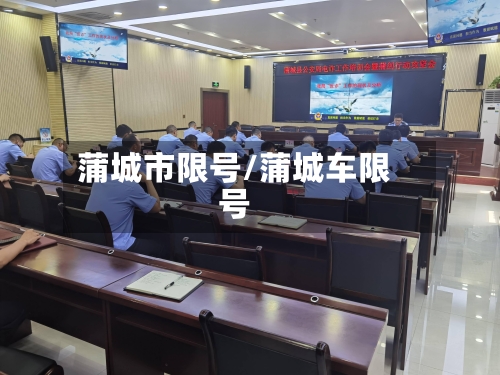 蒲城市限号/蒲城车限号-第3张图片