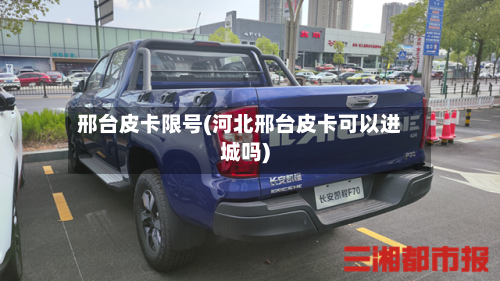 邢台皮卡限号(河北邢台皮卡可以进城吗)-第2张图片