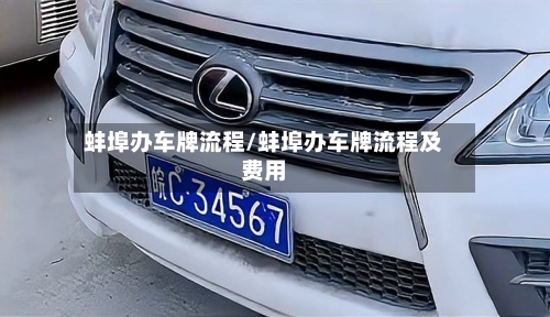 蚌埠办车牌流程/蚌埠办车牌流程及费用-第2张图片
