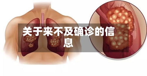 关于来不及确诊的信息-第2张图片