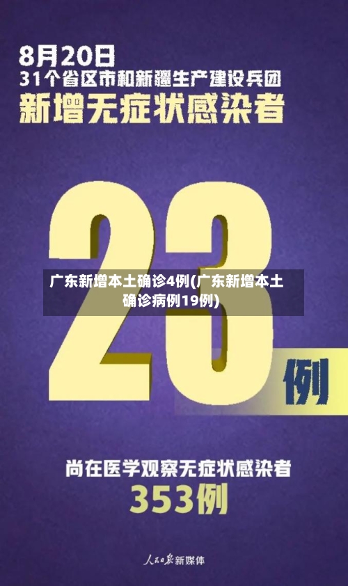 广东新增本土确诊4例(广东新增本土确诊病例19例)-第2张图片