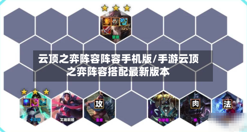 云顶之弈阵容阵容手机版/手游云顶之弈阵容搭配最新版本-第3张图片