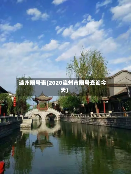 滦州限号表(2020滦州市限号查询今天)-第2张图片