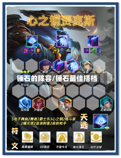 锤石的阵容/锤石最佳搭档-第2张图片