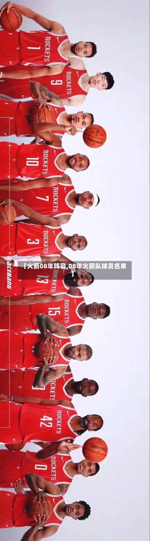 【火箭08年阵容,08年火箭队球员名单】-第3张图片