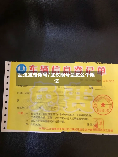 武汉准备限号/武汉限号是怎么个限法