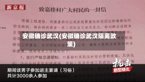 安徽确诊武汉(安徽确诊武汉隔离政策)-第3张图片