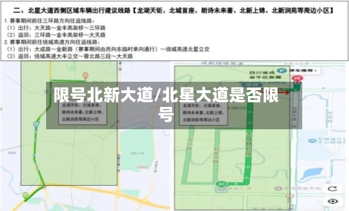限号北新大道/北星大道是否限号-第3张图片