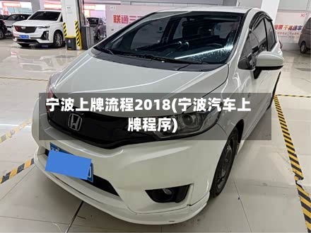 宁波上牌流程2018(宁波汽车上牌程序)