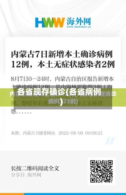 各省现存确诊(各省病例)