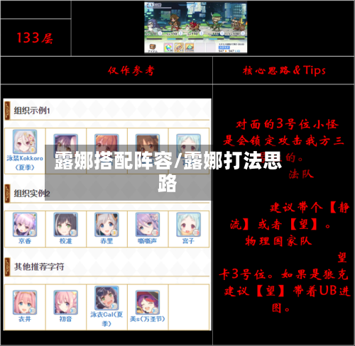 露娜搭配阵容/露娜打法思路
