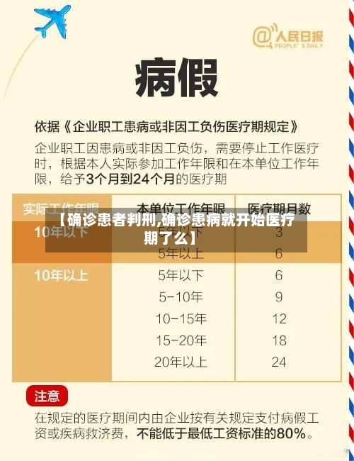 【确诊患者判刑,确诊患病就开始医疗期了么】-第2张图片