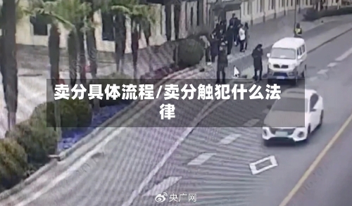 卖分具体流程/卖分触犯什么法律