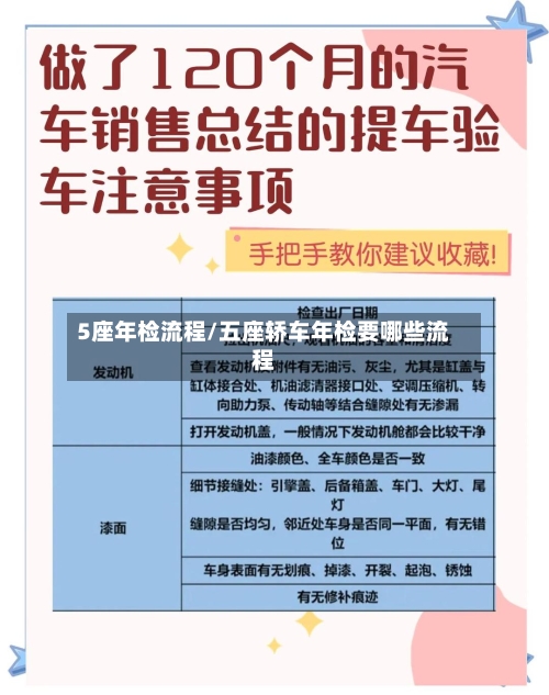 5座年检流程/五座轿车年检要哪些流程-第2张图片