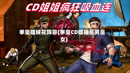 拳皇姐妹花阵容(拳皇CD姐姐是男是女)-第2张图片