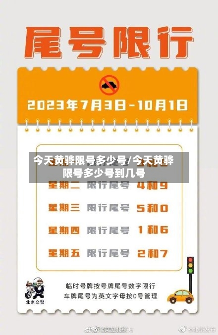 今天黄骅限号多少号/今天黄骅限号多少号到几号-第2张图片