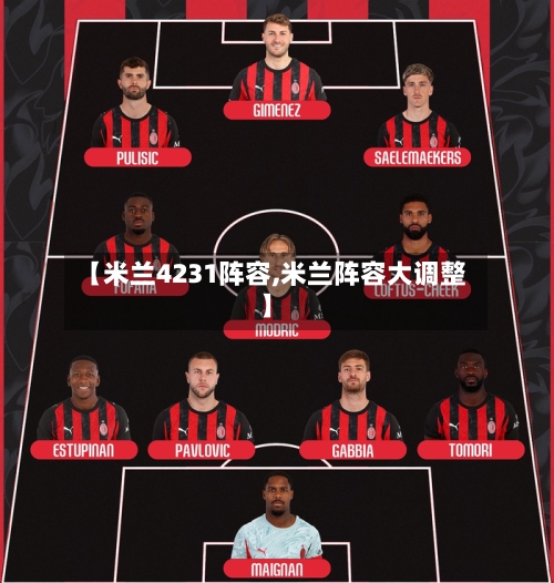 【米兰4231阵容,米兰阵容大调整】