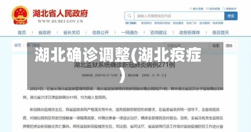 湖北确诊调整(湖北疫症)-第3张图片