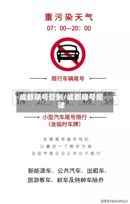 成都限号管制/成都限号规律