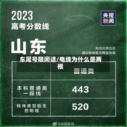 车尾号限闲话/电线为什么是两根