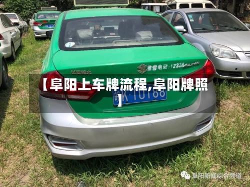 【阜阳上车牌流程,阜阳牌照】