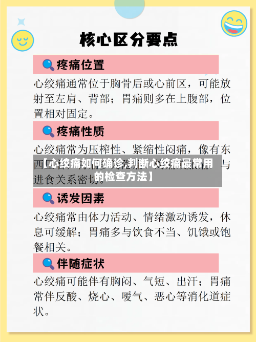【心绞痛如何确诊,判断心绞痛最常用的检查方法】-第3张图片