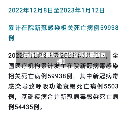 【最新确诊更新,新冠确诊病例最新数据】-第2张图片